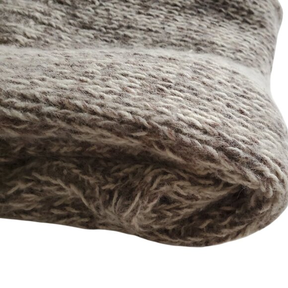 American Eagle Angora Rabbit Hair Wool Blend Form Fitting Open Weave Sweater XS - Picture 7 of 13